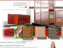 Tablet Screenshot of gliderobes.co.uk